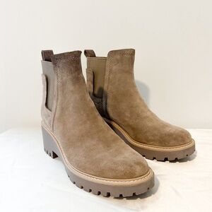 dolce vita grey hailey Chelsea ankle boots 6.5